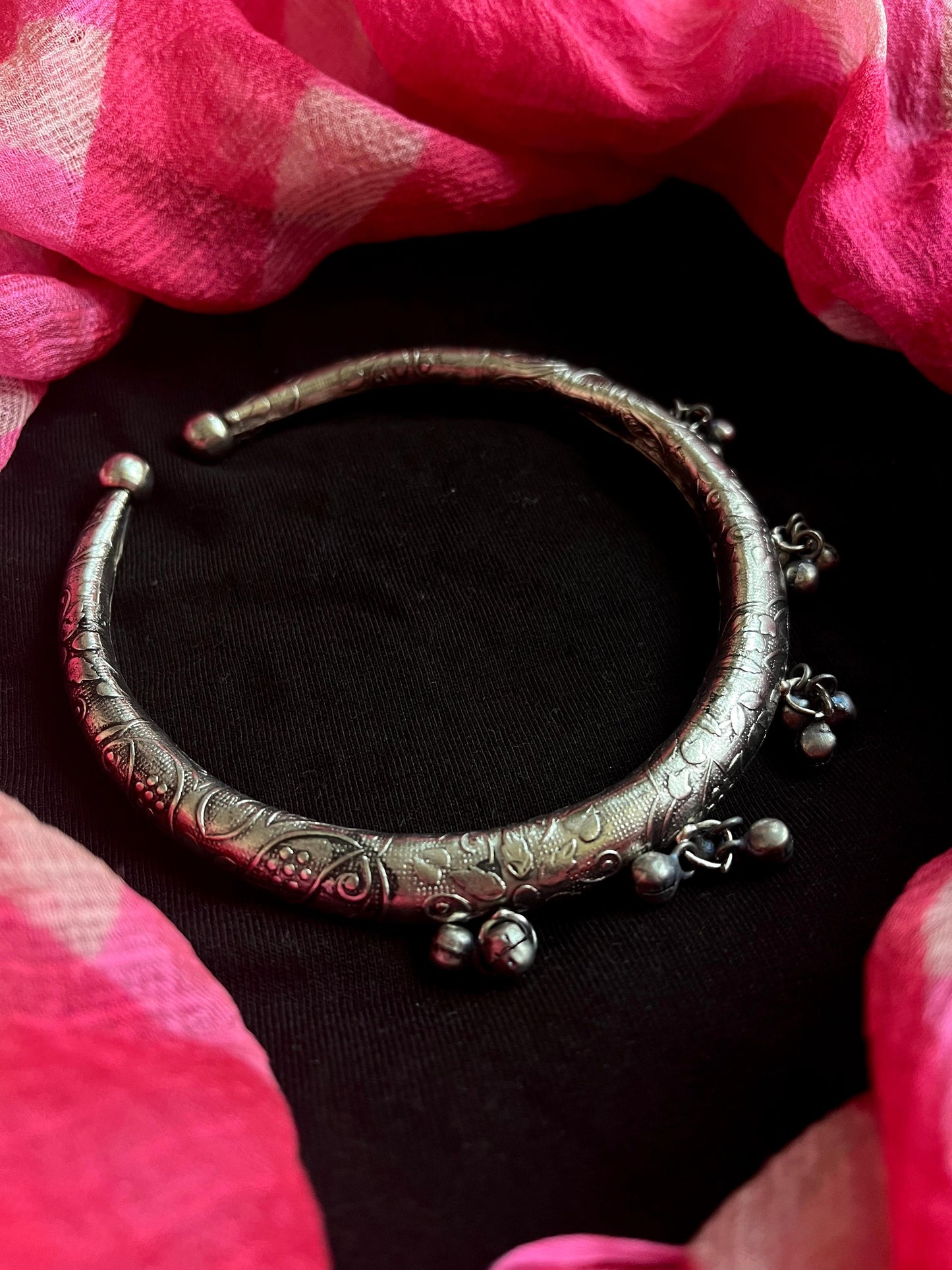 Oxidized Ghunghroo Anklet