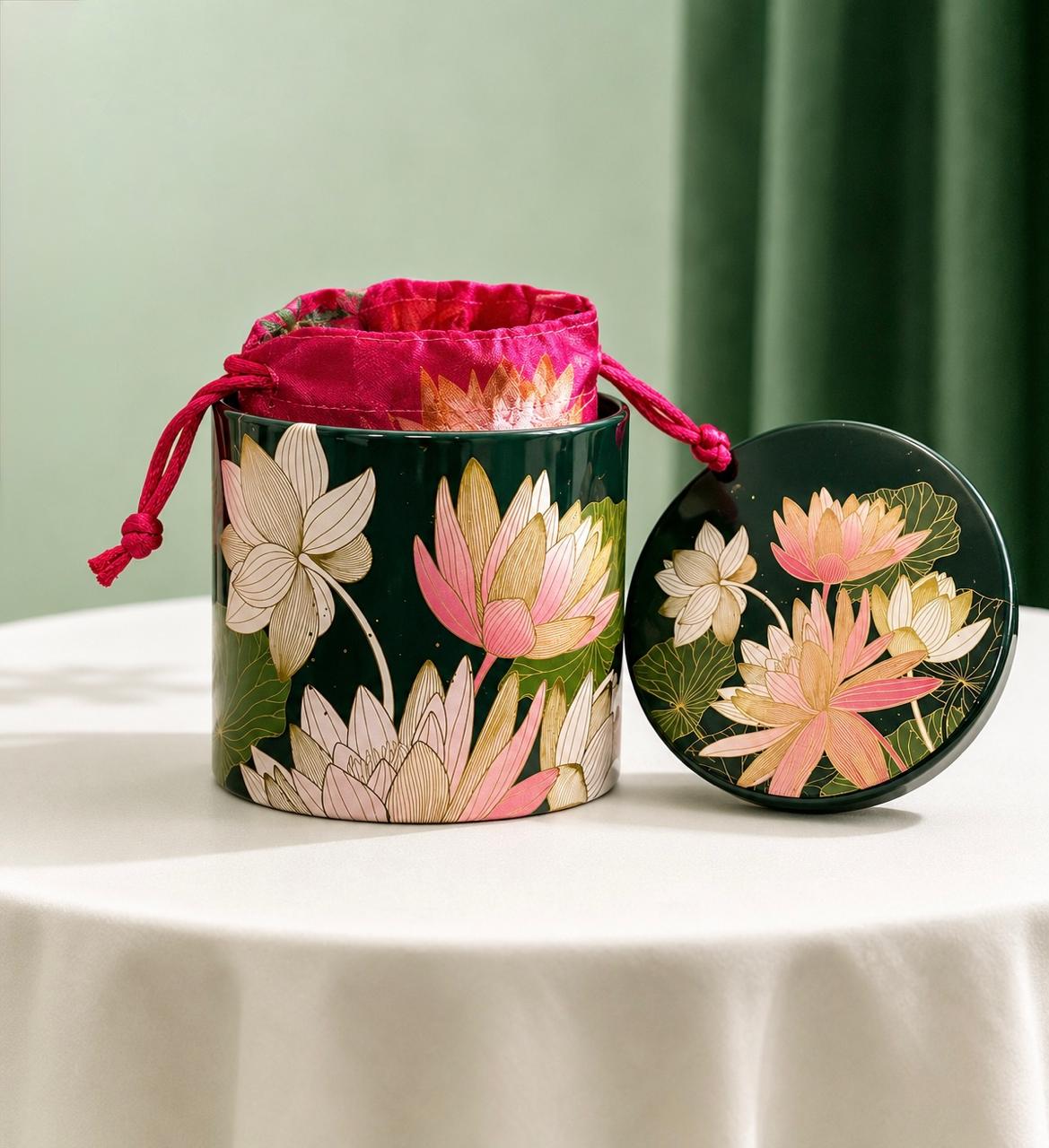 Gift Box (Necklace, 2 pairs of Earring and set of 10 bangles )