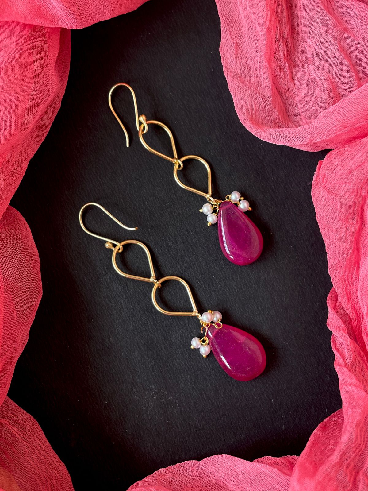 Jade Stone Trendy Earring