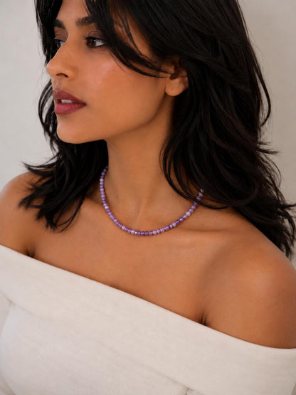 Stone Beads Single Layer Mala
