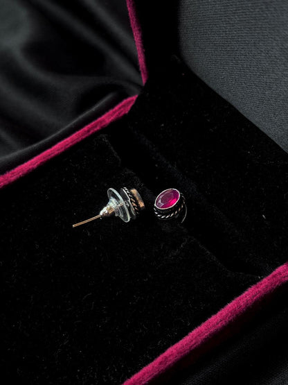 Monalisa Stone Stud Earring (Pair of 2 sets)