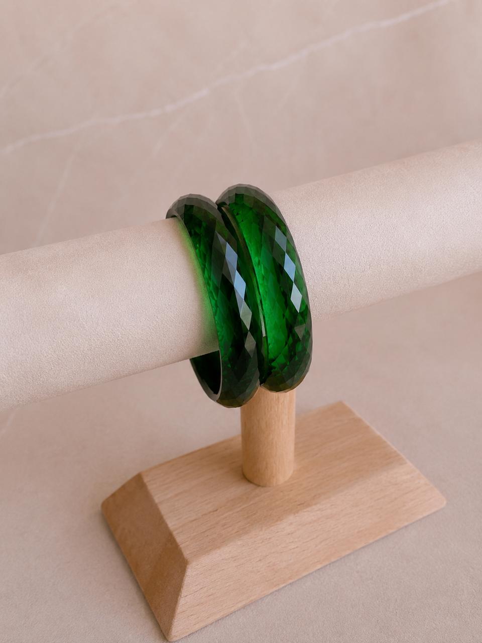 Acrylic Diamond Cut Jelly Kada