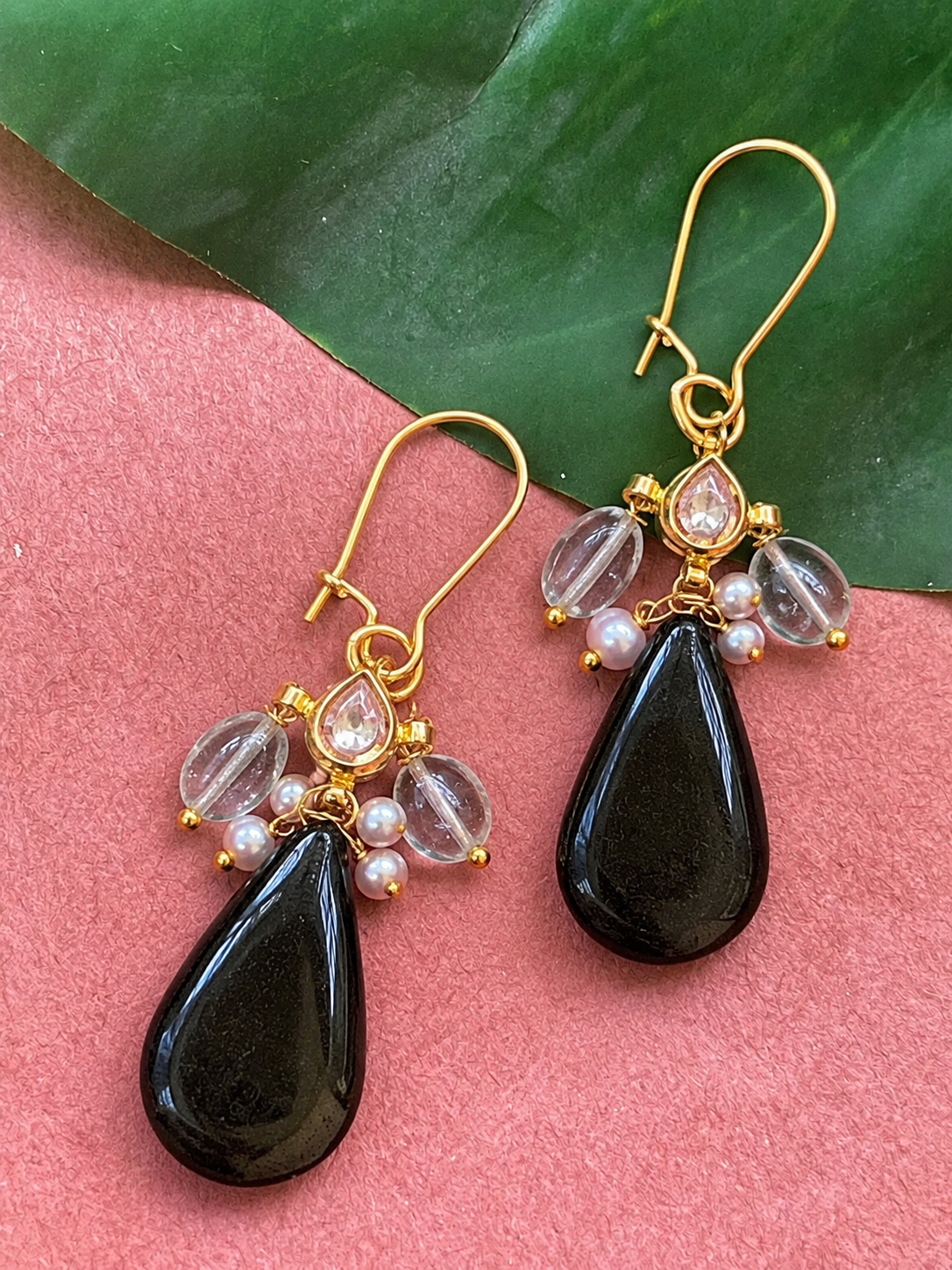 Natural Semi Precious Stone Earring
