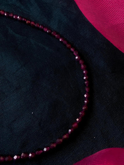 Semi Precious Stones Single Layer Mala