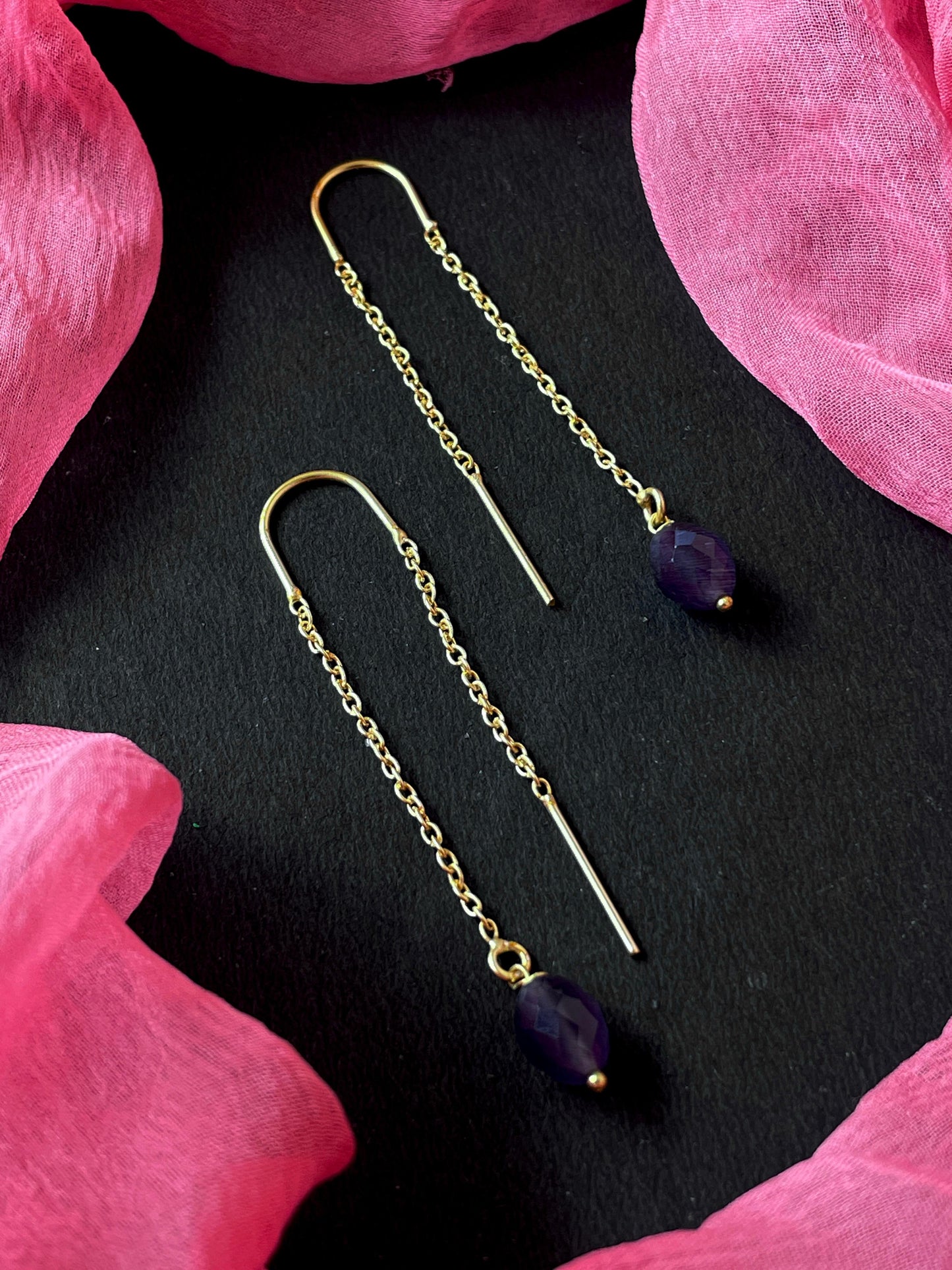 Sui Dhaaga Stone Beads Earring