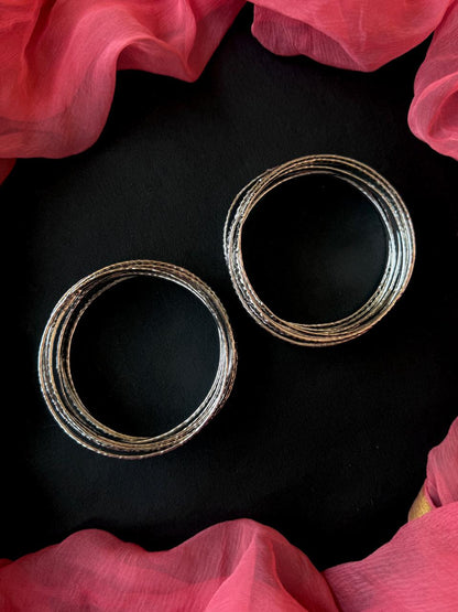 Designer Oxidized Bangles (Set of 20 Bangles)