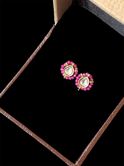 Pachi Kundan with Monalisa Stone Earring
