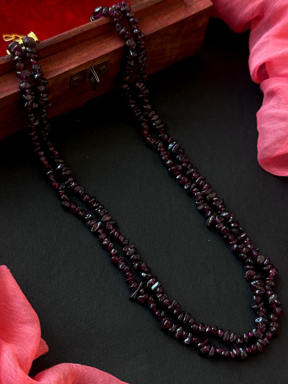 Natural Stones Double Layer Mala