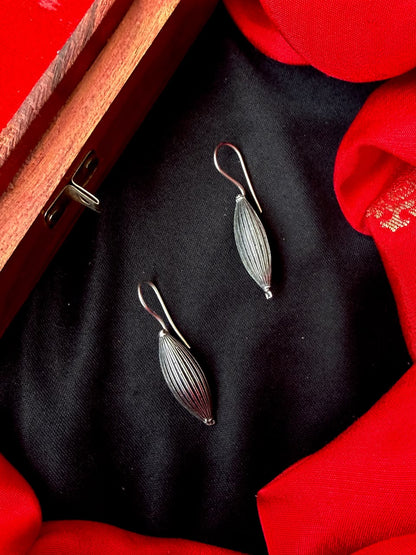 Oxidized Antique Look Earring