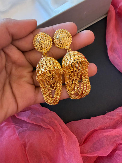 Golden Latkan Earring