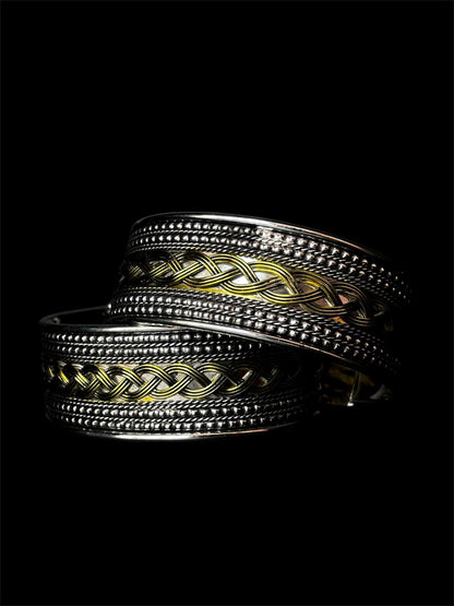 Dual Tone Openable Kada set