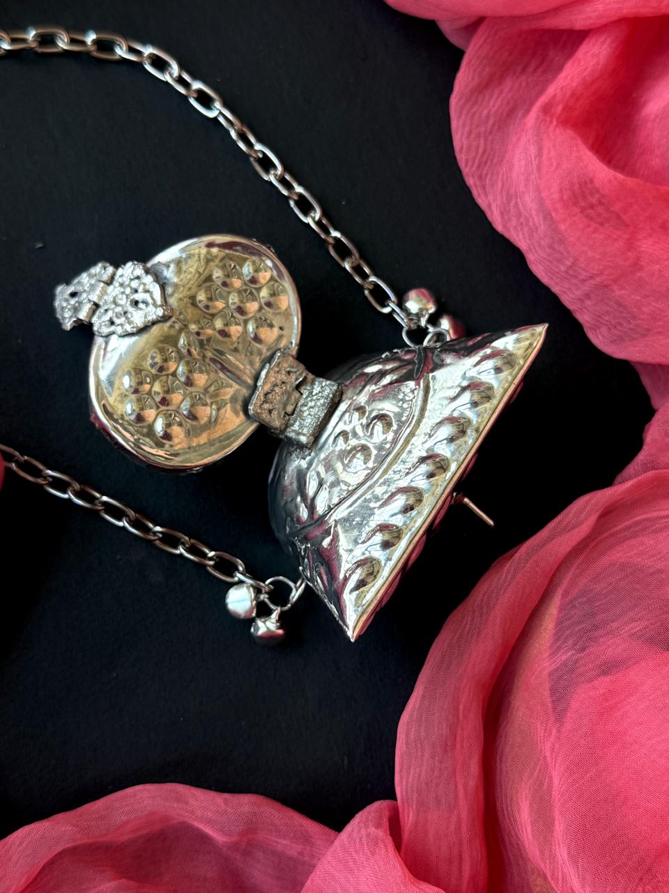 Silver Replica Trendy Coin Pouch