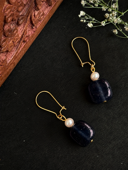 Zade Stone Earring