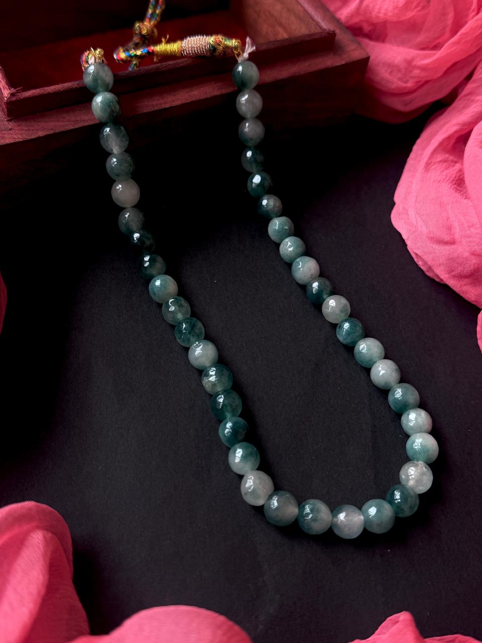 Natural Jade Stone Mala