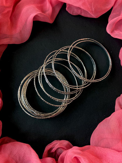 Designer Oxidized Bangles (Set of 20 Bangles)