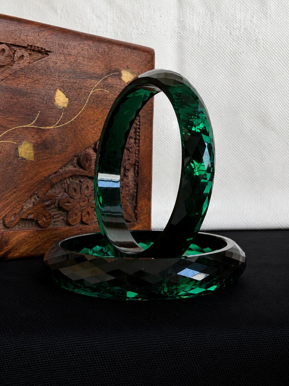 Acrylic Diamond Cut Jelly Kada
