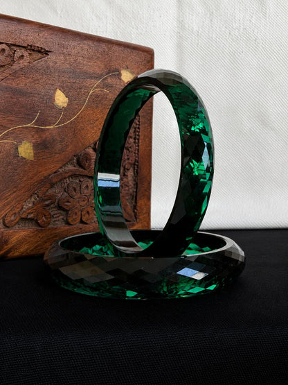 Acrylic Diamond Cut Jelly Kada