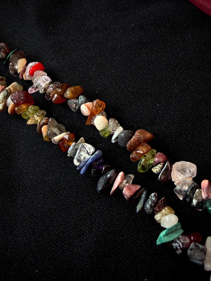 Natural Stone Double Layer Mala