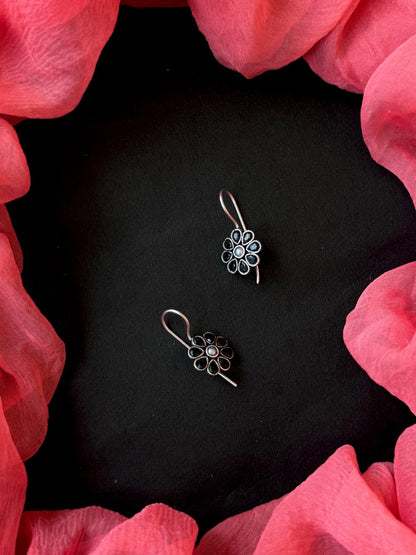 Monalisa Stone Oxidized Earring