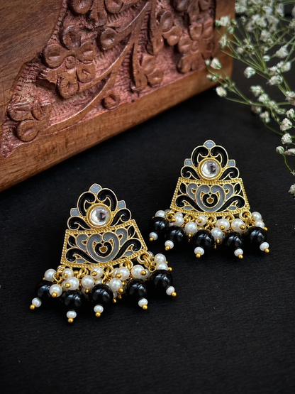 Meenakari Traditional Stud Earring