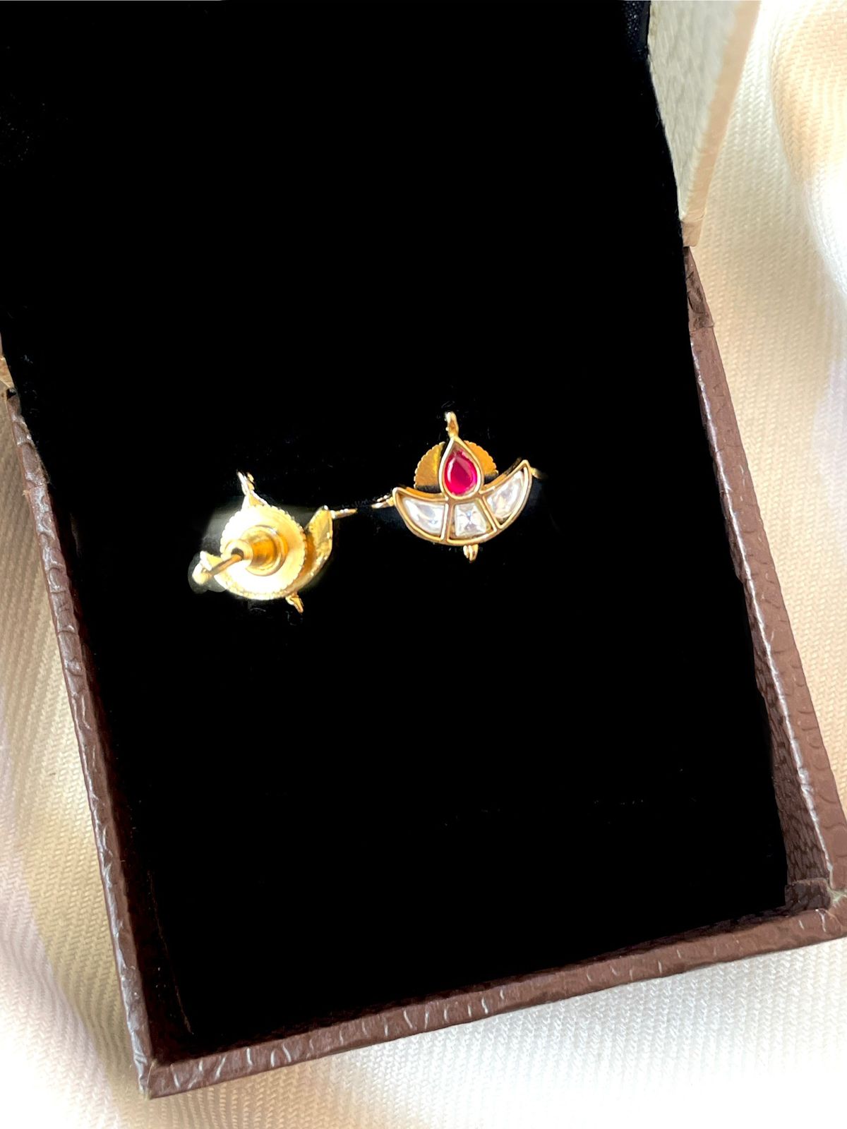 Pachi Kundan Small Stud Earring