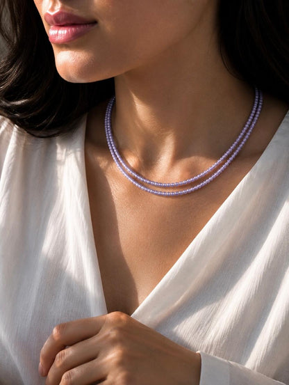 Stone Beads Double Layer Mala