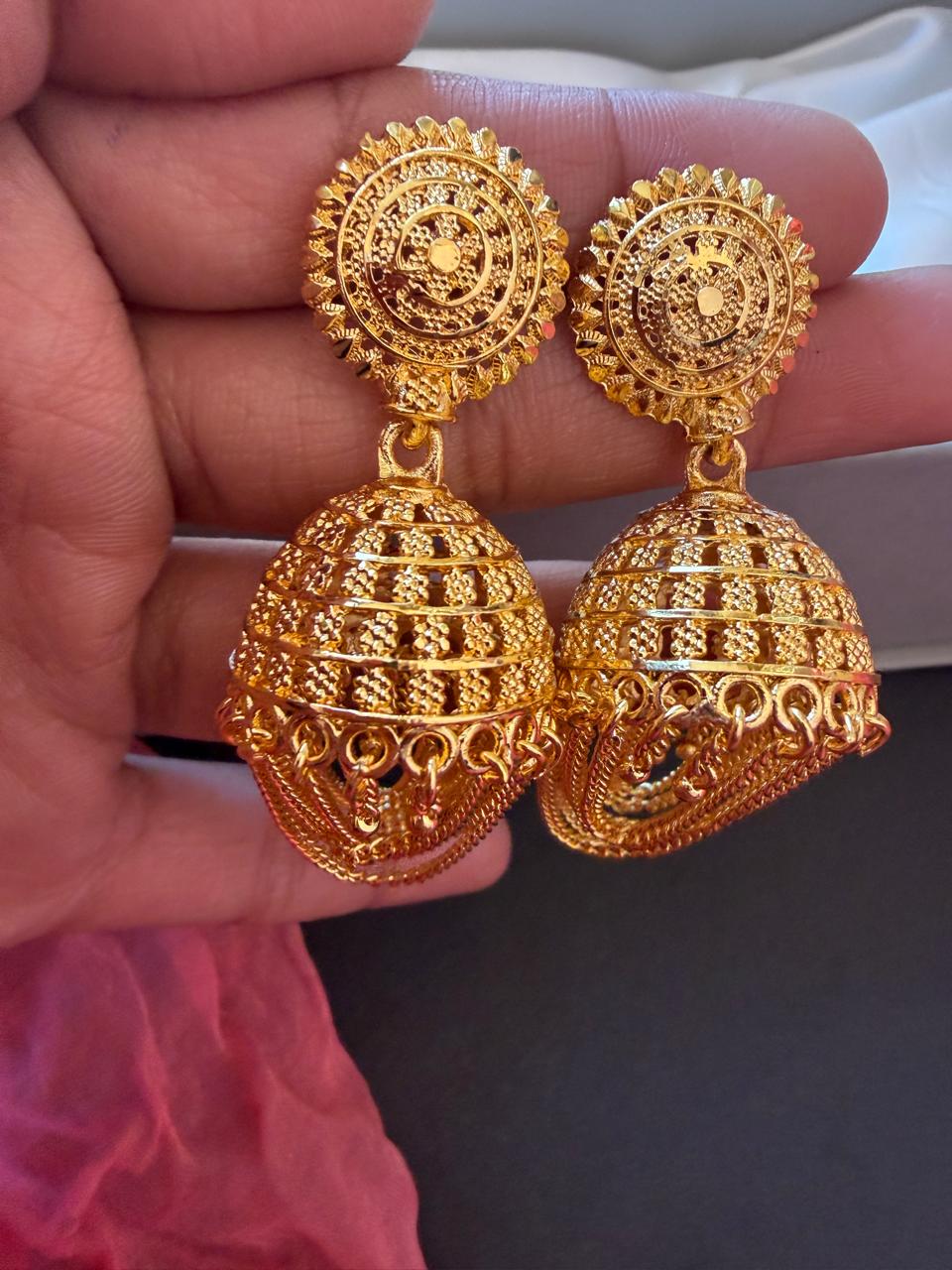Golden Latkan Earring