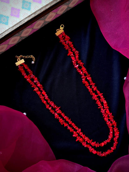 Natural Stone Double Layer Mala