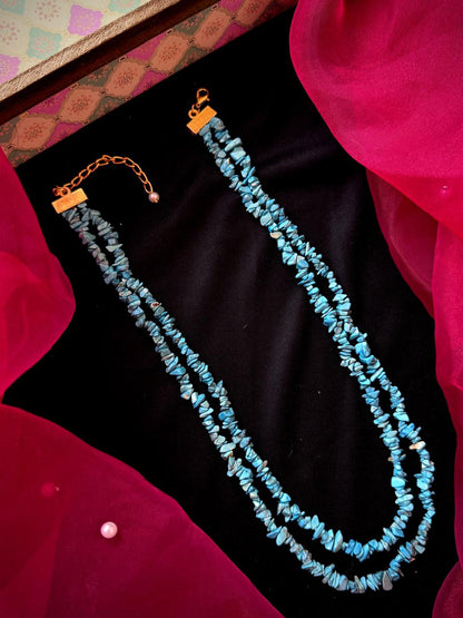 Natural Stone Double Layer Mala