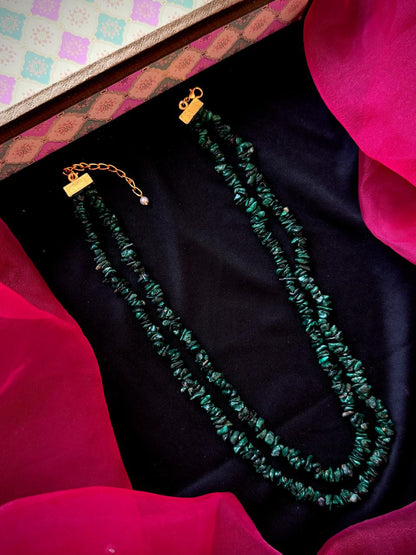Natural Stone Double Layer Mala