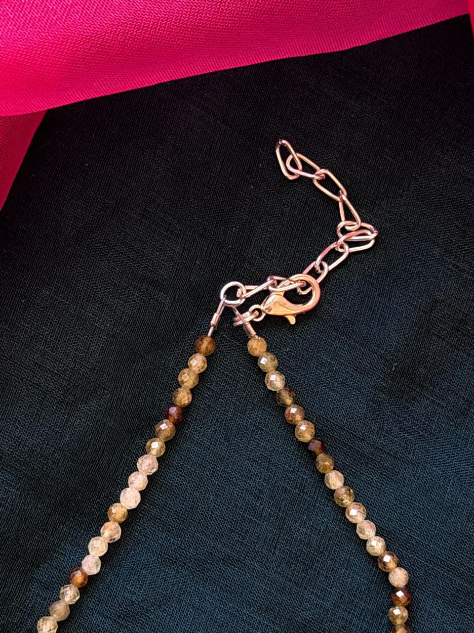 Semi Precious Stones Single Layer Mala