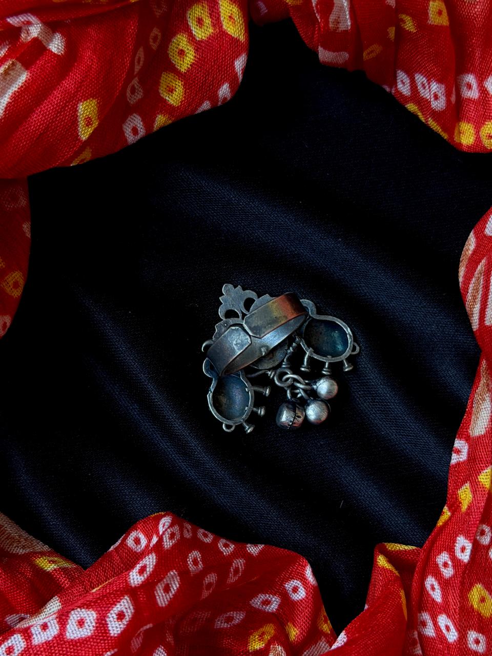 Oxidized Double Elephant Ring