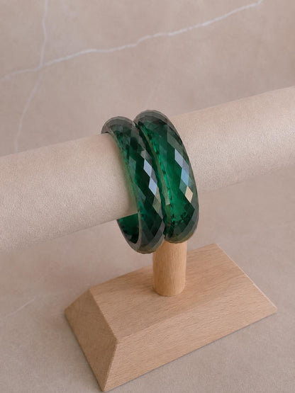 Acrylic Diamond Cut Jelly Kada