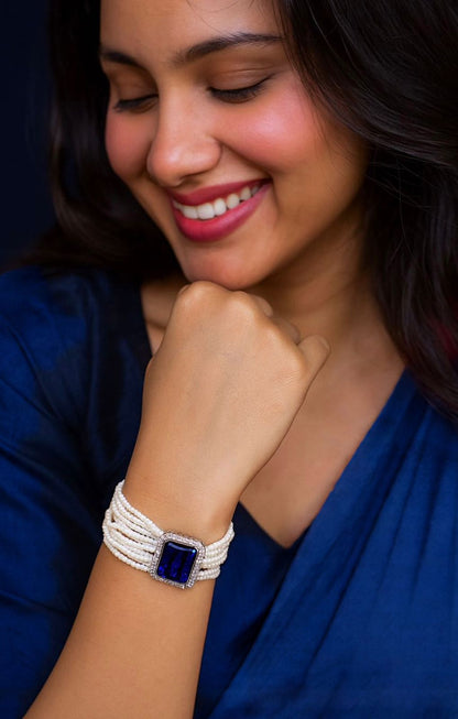 AD with Monalisa Stone Beaded Bracelet