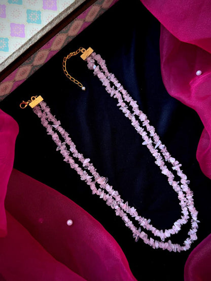 Natural Stone Double Layer Mala