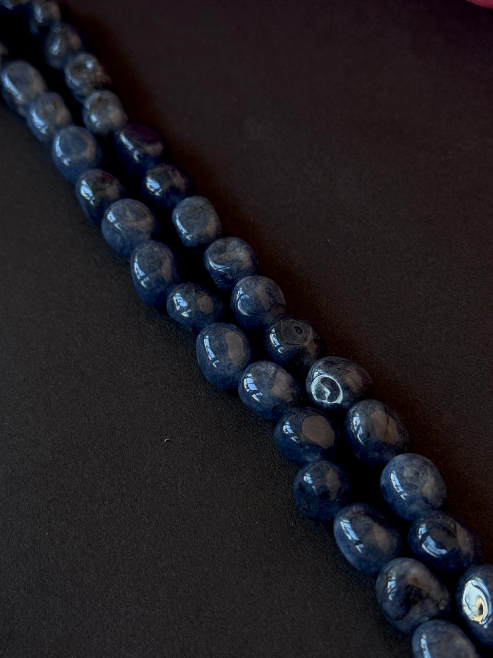 Stone Beads Double Layered Mala