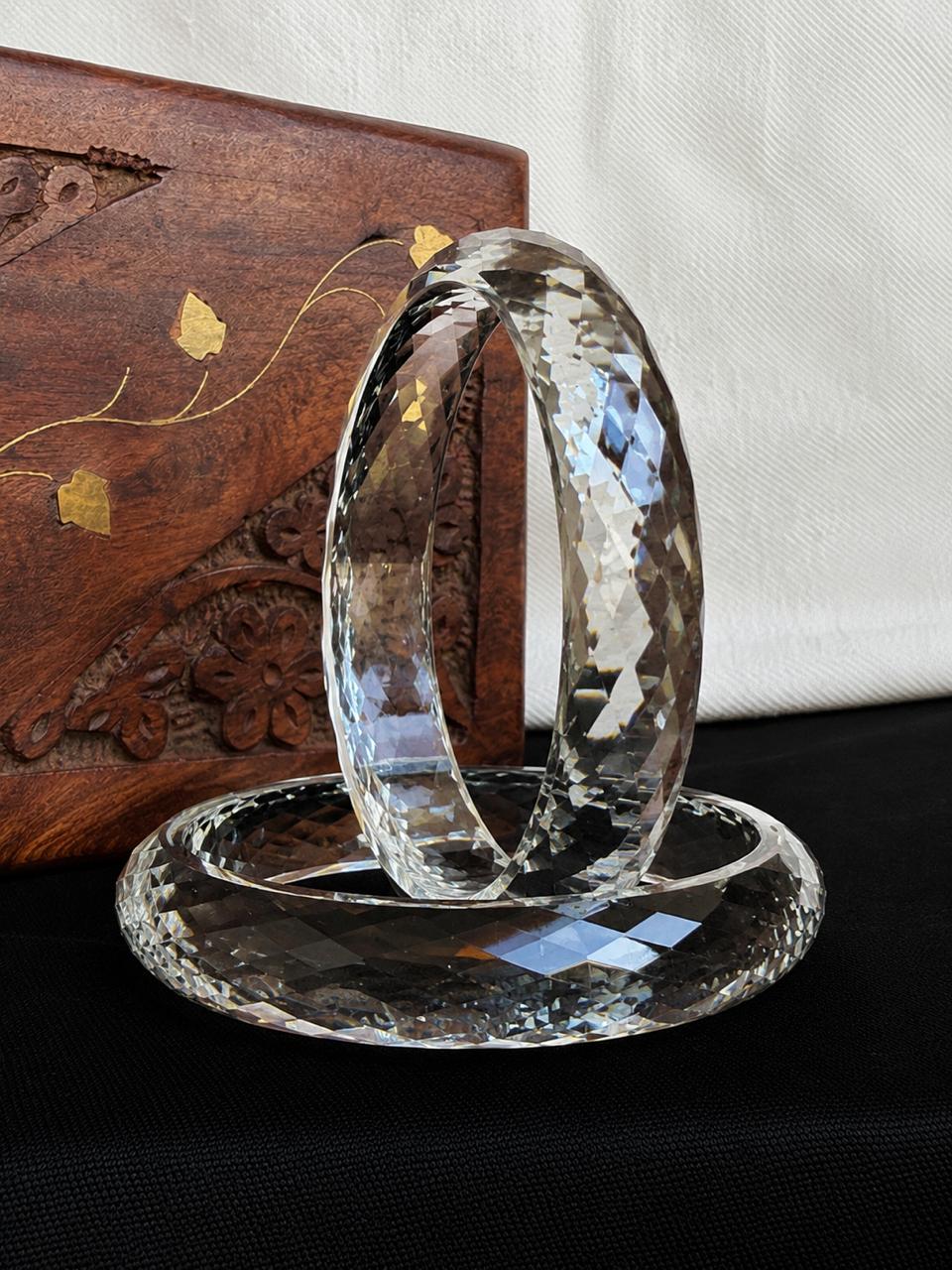 Acrylic Diamond Cut Jelly Kada