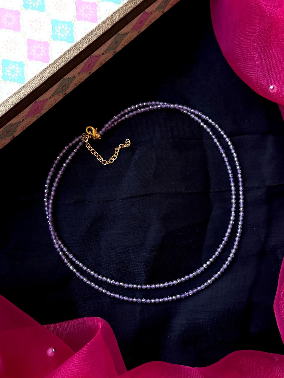 Stone Beads Double Layer Mala