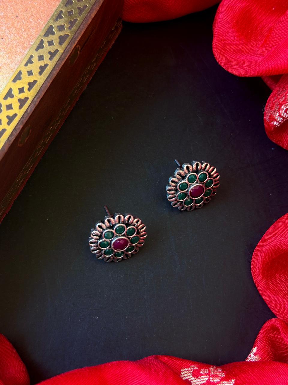 Silver Replica Designer Stud Earring