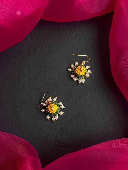 Meenakari Jhumki Earring