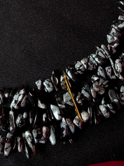 Natural Stone Three Layer Mala