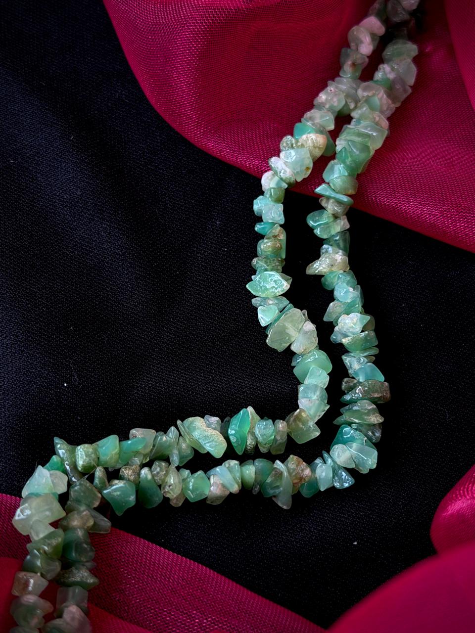 Natural Stone Double Layer Mala