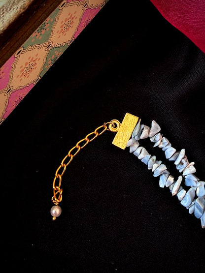 Natural Stone Double Layer Mala