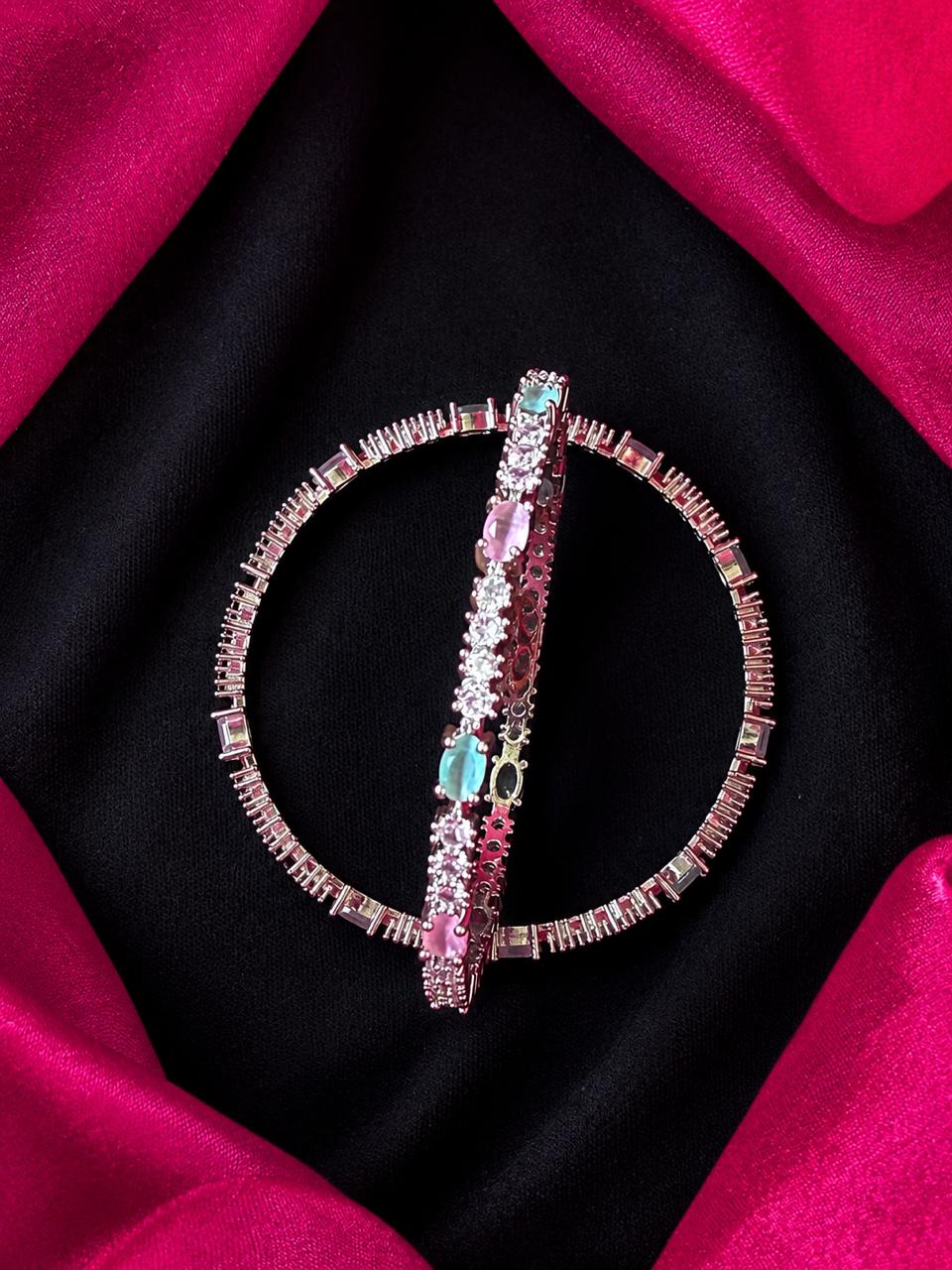 AD Stone Partywear Bangles