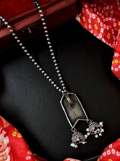 Oxidized Ethnic Necklace