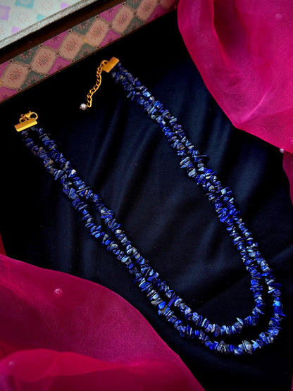 Natural Stone Double Layer Mala