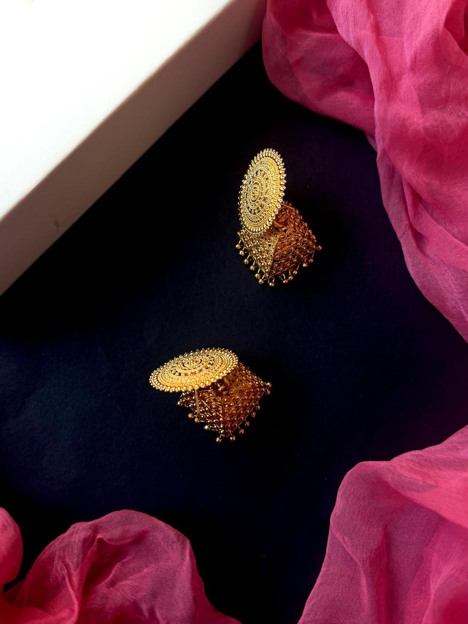Golden Latkan Earring