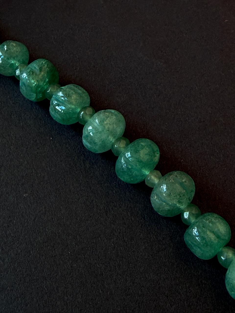 Natural Straberry Beaded Mala