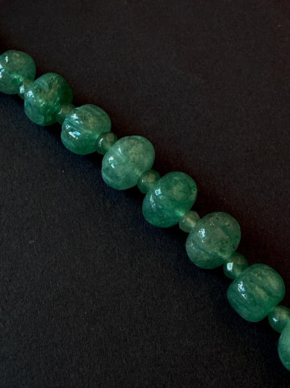 Natural Straberry Beaded Mala