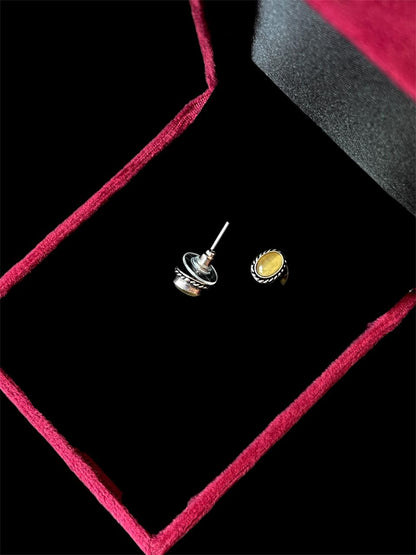 Monalisa Stone Stud Earring (Pair of 2 sets)